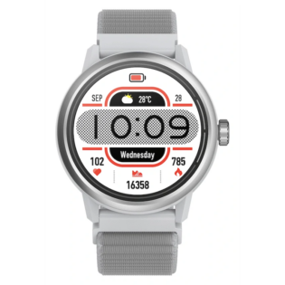 Volkano Tide Series Waterproof Smart Watch - Silver