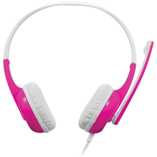 Volkano Kids Chat Junior Series Headset with Mic - Pink