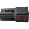 Volkano Globetrotter Series 25w Dual USB + Type-C Mini Travel Adaptor