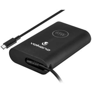 Volkano Brio Slimline series Type-C 65W Laptop Charger