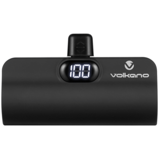 Volkano Relief Pro Power Bank - 5000mAh Type-C Direct Plug-In