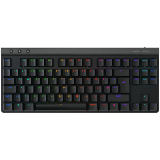 Logitech(R) G515 TKL Lightspeed Wireless Gaming Keyboard - Black