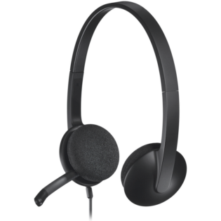 Logitech(R) H340 USB Computer Headset - Black