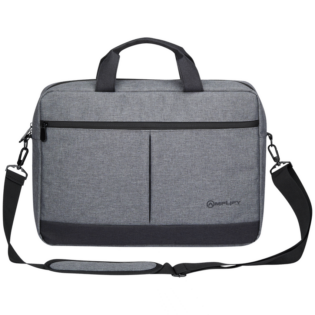 Amplify Ingwe 15.6"Laptop Shoulder Bag Black/Charcoal