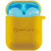 Amplify Buds Series True Wireless Earphones with Silicone Accessories - Blue/Orange