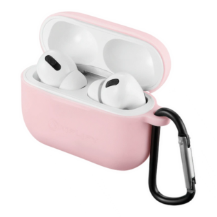 Amplify Note X Series TWS Earphones - White Case + Pink Cover