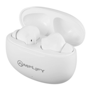 Amplify True Connection True GO Series Wireless Earphones PDQ Stemmed - White