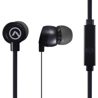 Amplify Vibe Series Earphones with Mic - Black and Grey