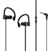 Bounce Break Series Hook-On Earphones - Black