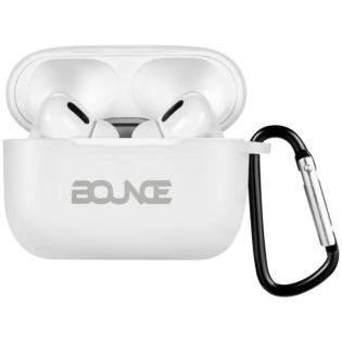 Bounce Clef X True Wireless Earphones + Silicone Accessories - White