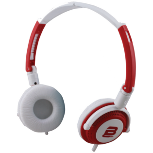 Bounce Swing Series Headphones with Mic Red/White