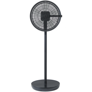 Boden Stark LED Display Stand Fan - Black