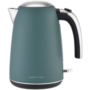 Boden Stark 1.7L Matte Stainless-Steel Kettle - Green