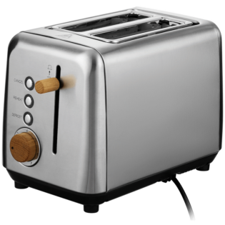 Boden Stark Anson Collection 2-Slice Stainless Steel Toaster