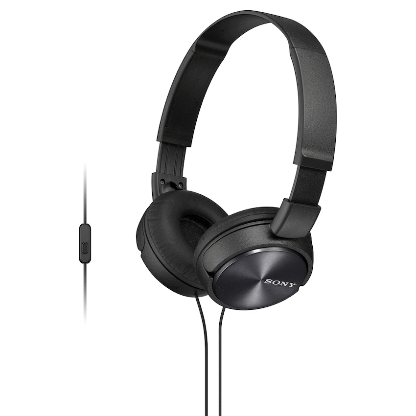 Sony MDR-ZX310AP (Black) Folding Aux Headphones with Mic - Image 10