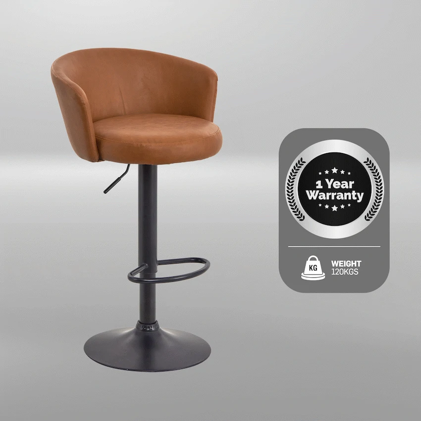Everfurn Titan Barstool - Tan - Image 10
