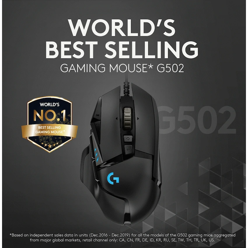 Logitech(R) G502 HERO High Performance Gaming Mouse - Image 2