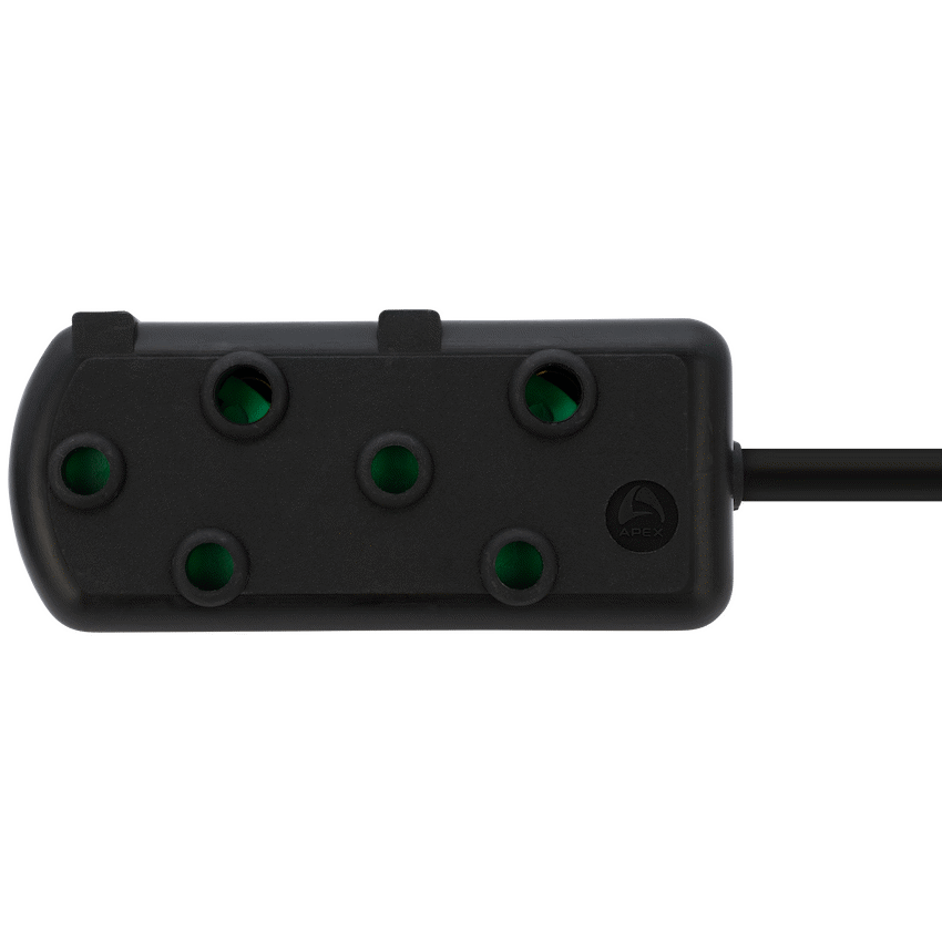 Ellies Side by Side Light Duty Extension Lead - 5m - Black - Image 2