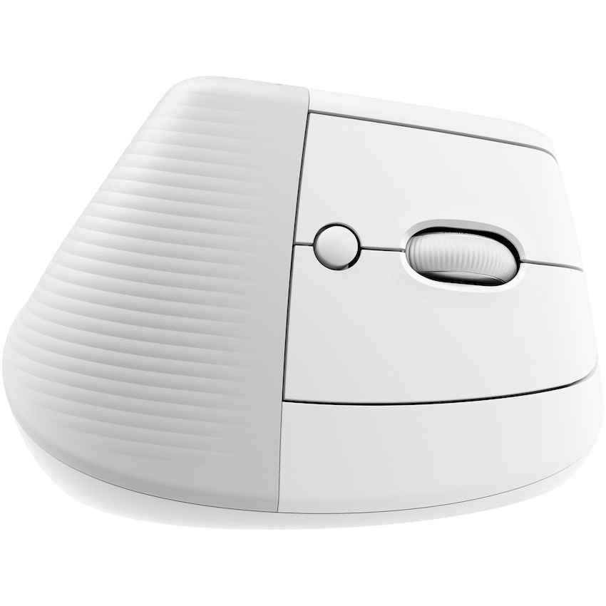Logitech(R) Lift Vertical Ergonomic Mouse - Off-White/PALE GREY - Image 2