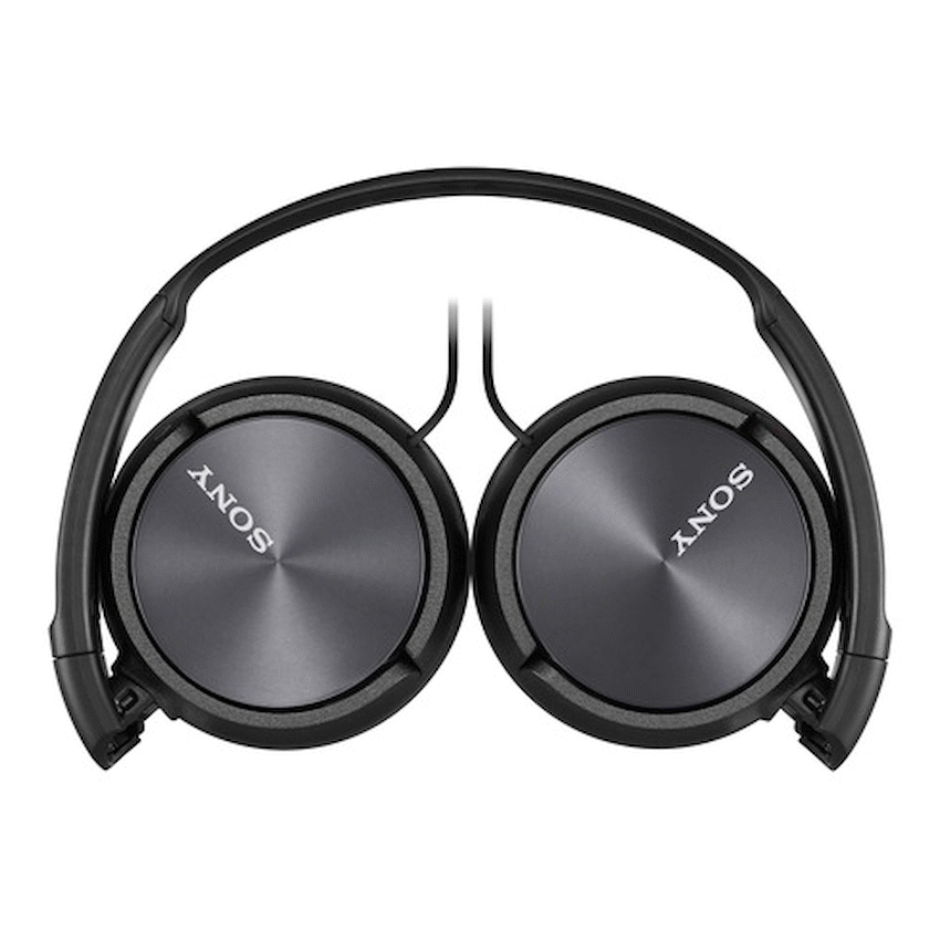 Sony MDR-ZX310AP (Black) Folding Aux Headphones with Mic - Image 2
