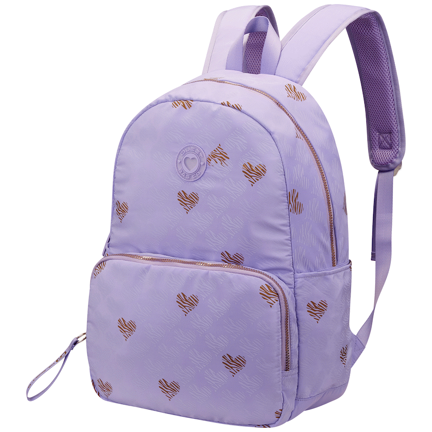 Quest Silky Heart Backpack Lilac - Image 2