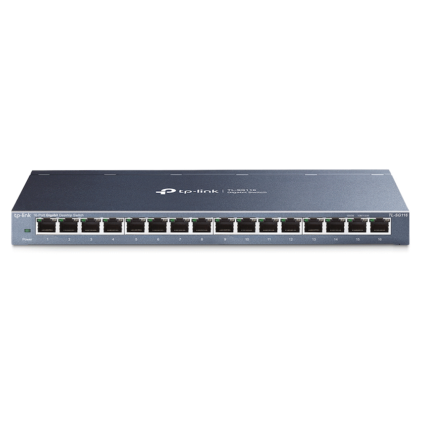 TP-Link TL-SG116 16-Port Gigabit Desktop Switch - Image 2