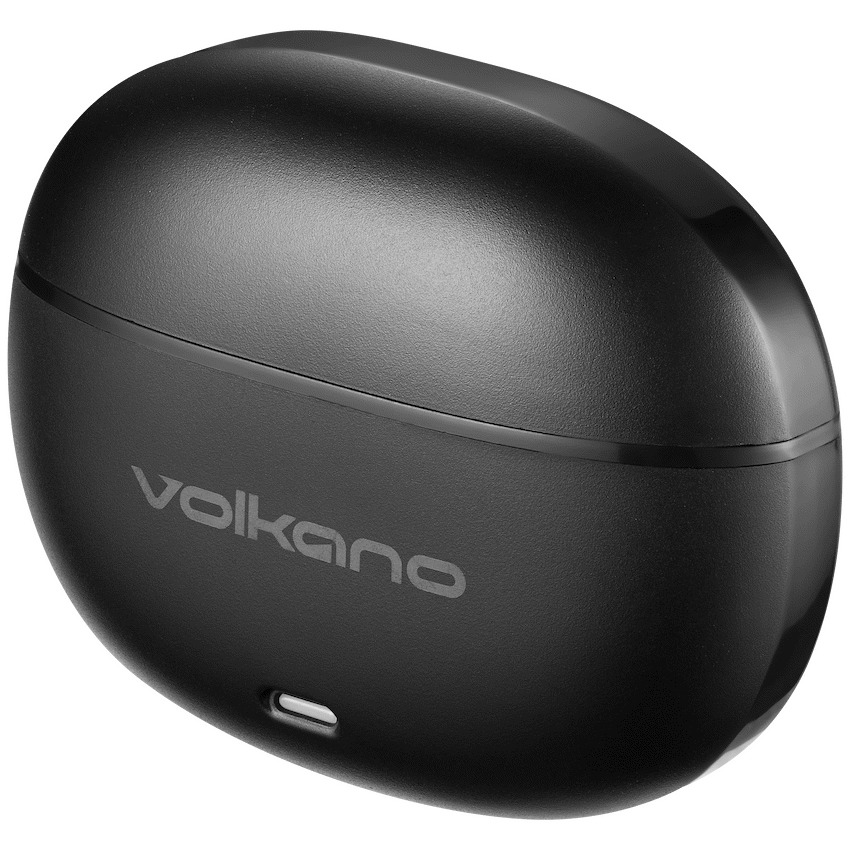 Volkano Pulse Series True Wireless Earphones with Charging Case - Black - Image 2