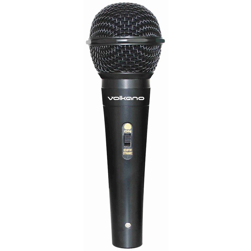 Volkano Ace Series Metal Wired Dynamic Vocal Microphone - Black - Image 2