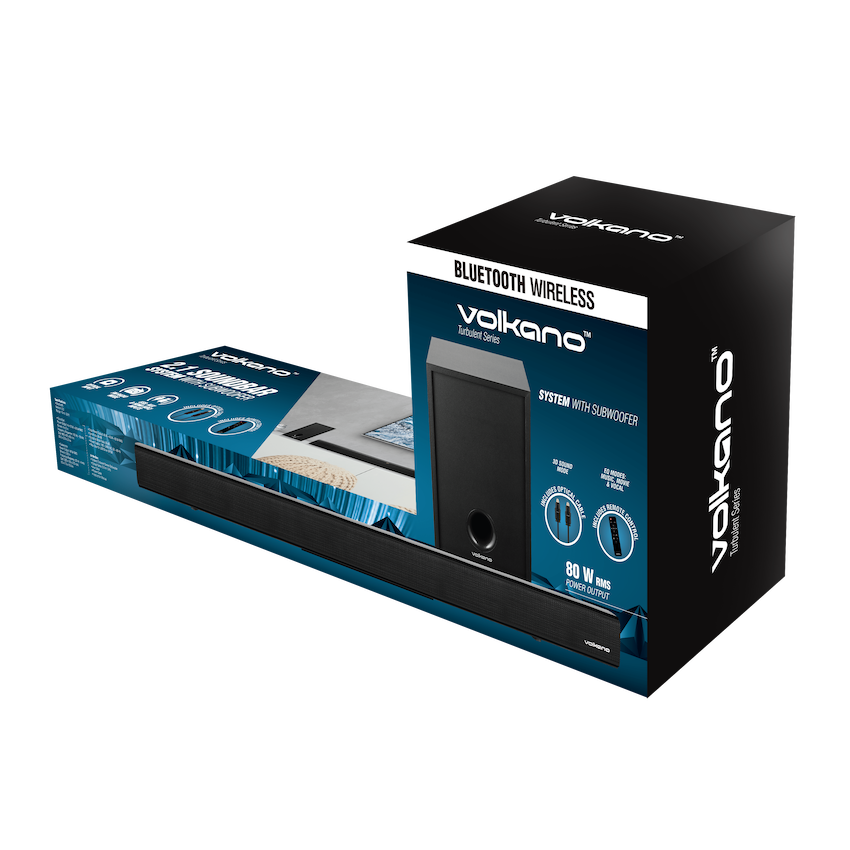 Volkano Turbulent Series 80w 2.1 Soundbar - Image 2