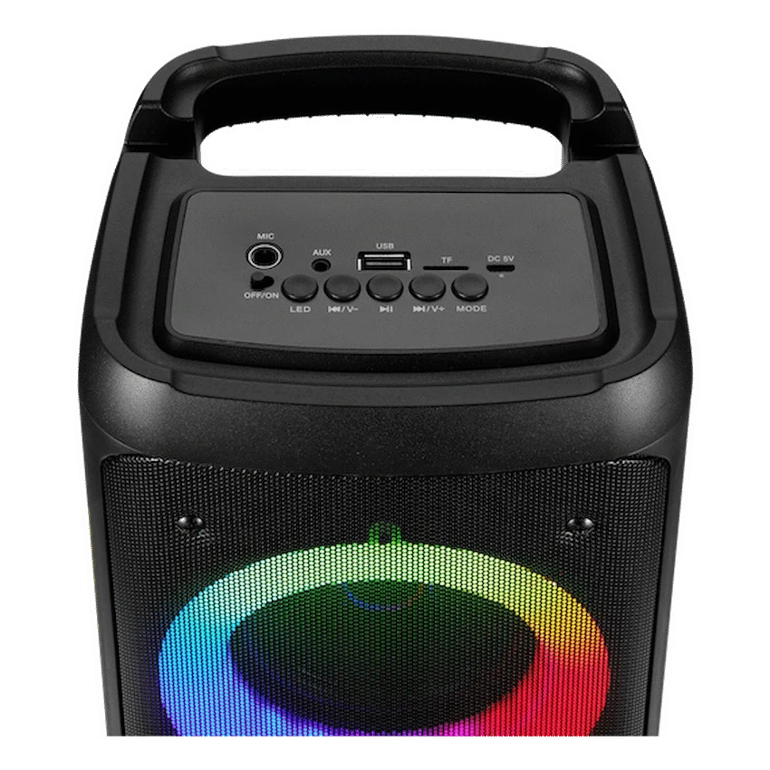 Amplify Megavibe Series Dual 4" Party Speaker - Black - Image 2
