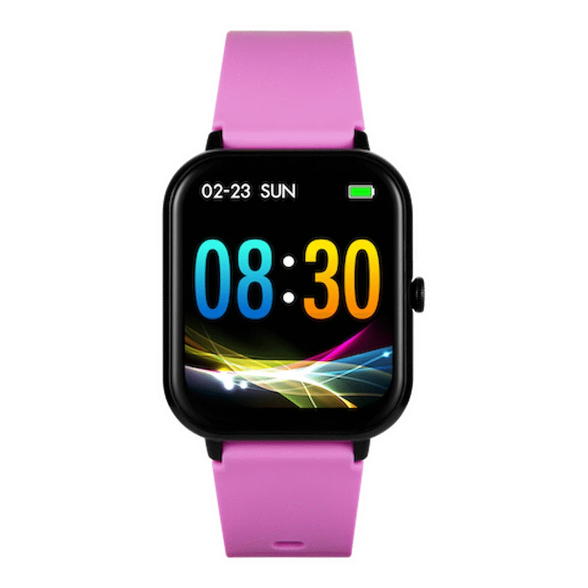 Volkano Chroma Series Smartwatch with Flamingo Pink Strap - Image 2