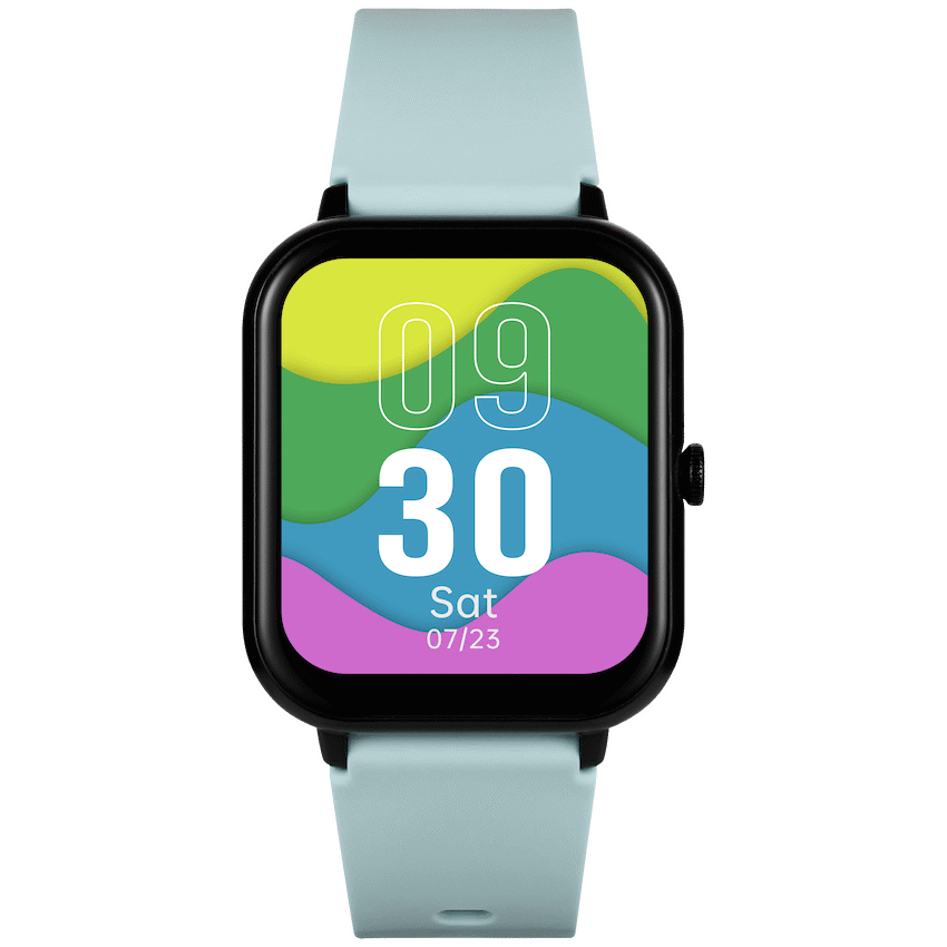 Volkano Chroma Series Smartwatch with Teal Strap - Image 2