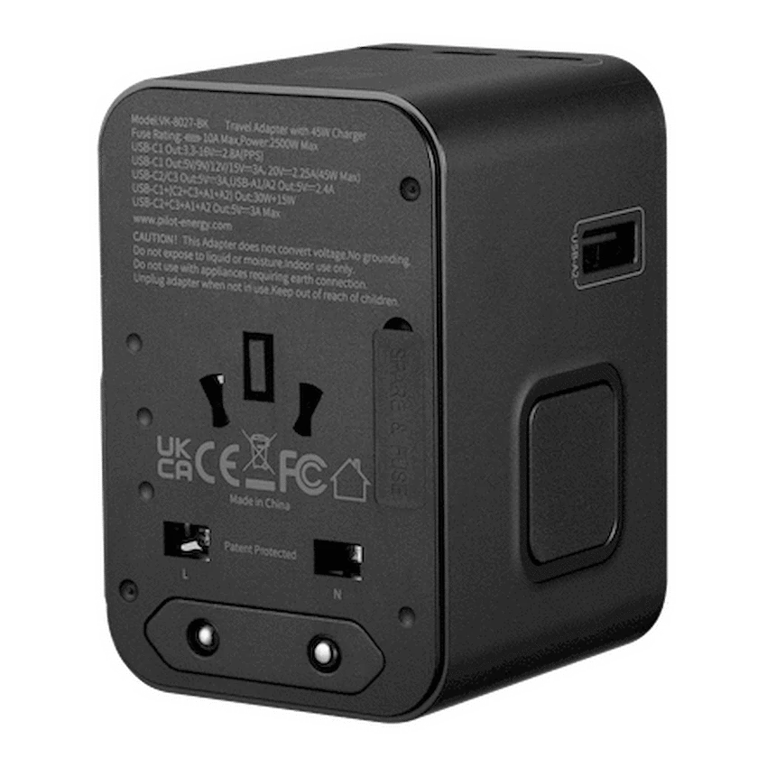 Volkano Jetsetter series 45W PD Travel Adaptor - Image 2