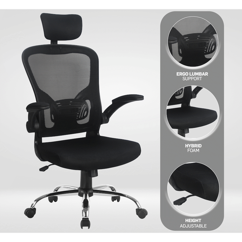 Everfurn Stagio Ergo High Back Office Chair - Image 2