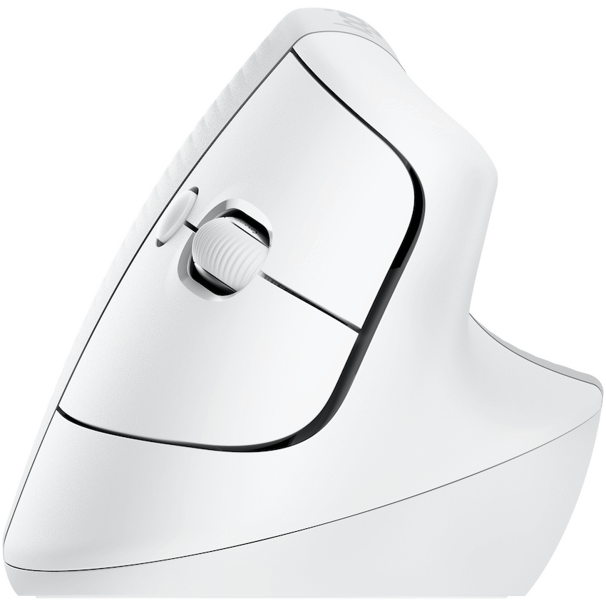 Logitech(R) Lift Vertical Ergonomic Mouse - Off-White/PALE GREY - Image 3