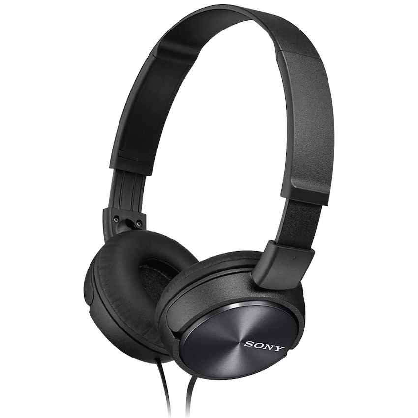 Sony MDR-ZX310AP (Black) Folding Aux Headphones with Mic - Image 3