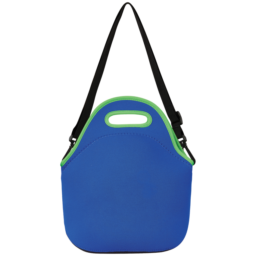 Quest Neoprene Lunch Bag - Dino - Blue/Green - Image 3