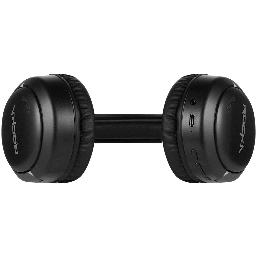 Rocka Epic 3.0 Bluetooth Headphone - Black - Image 3