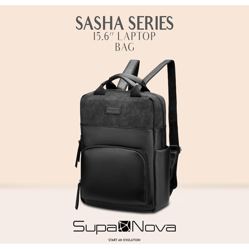 SupaNova Sasha 15.6" Laptop Bag - Black - Image 3