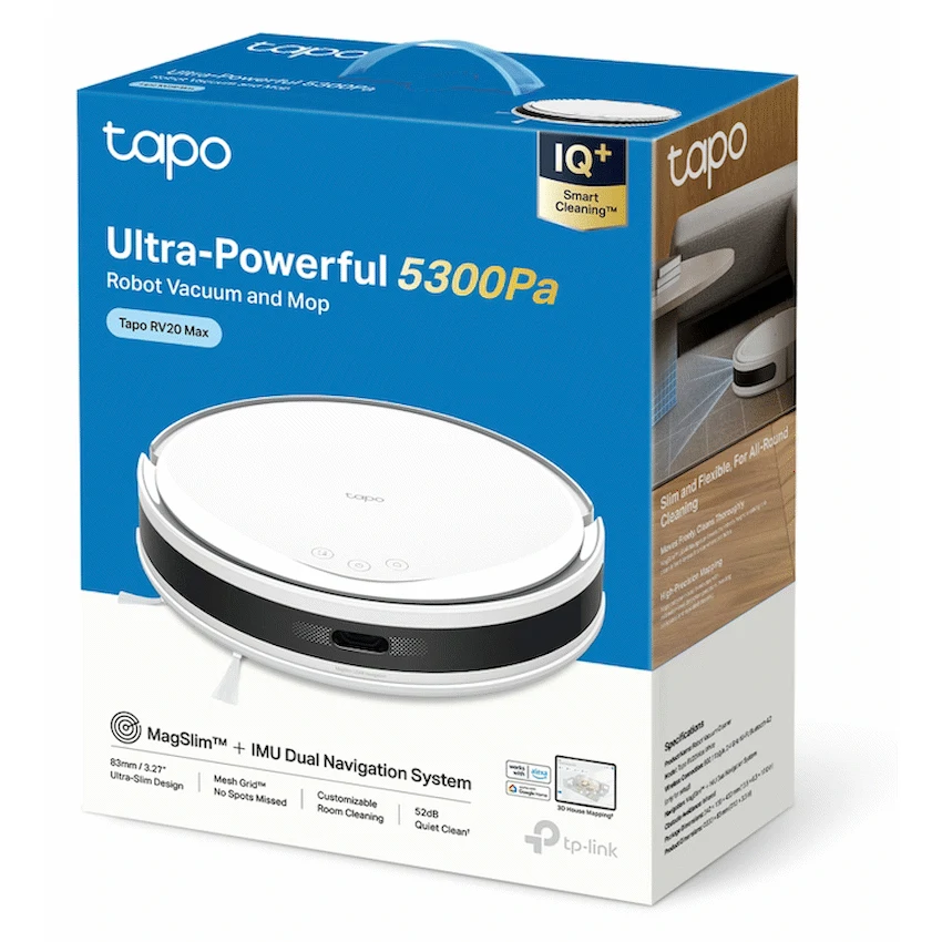 TP-Link Tapo RV20 Max Robot Vacuum Cleaner - Image 3
