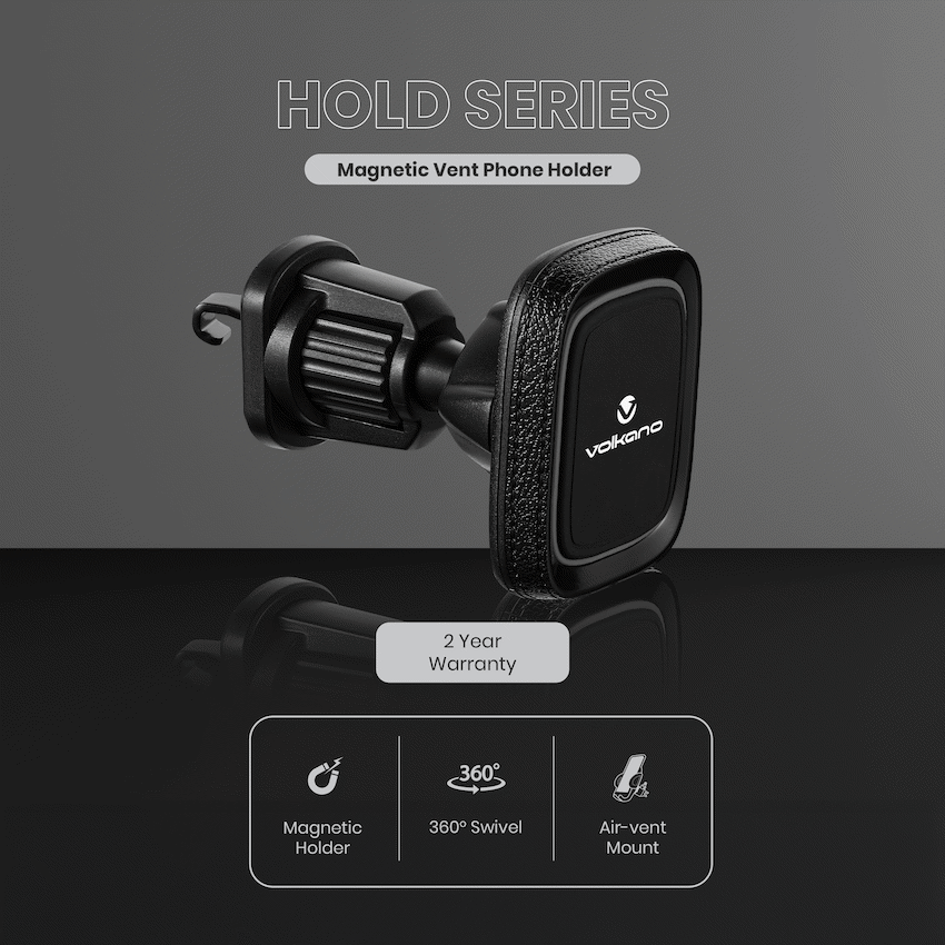 Volkano Hold Series Magnetic Vent Phone Holder - Image 3