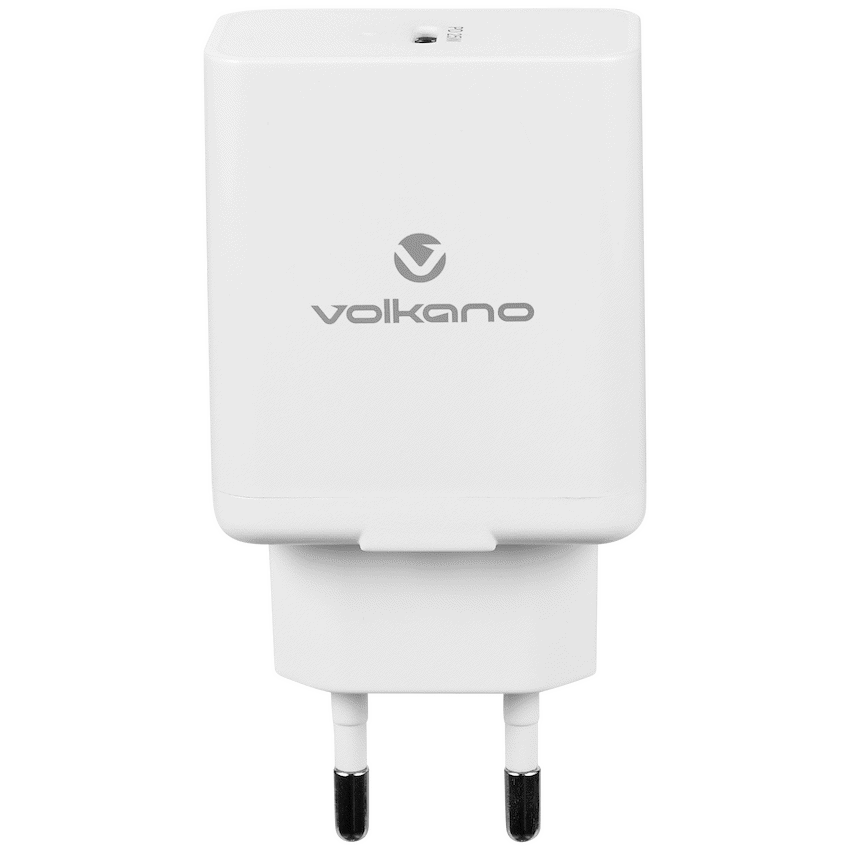 Volkano Potent Series 25w P.D. / PPS Wall Charger - White - Image 3