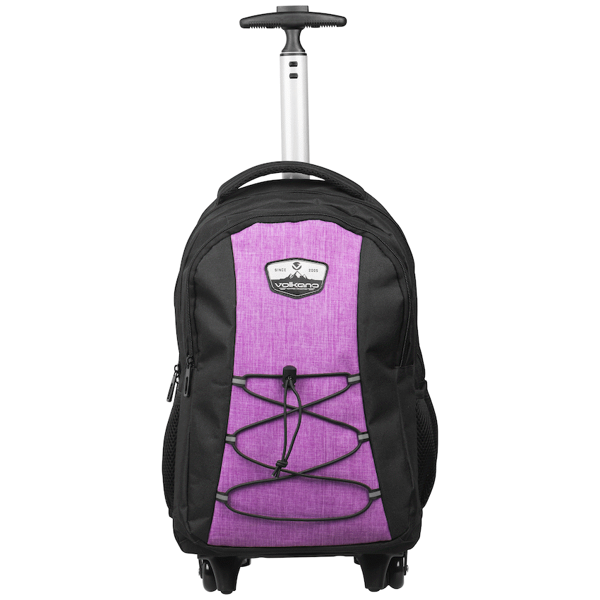 Volkano Winner Trolley Backpack 22L Pink - Image 3