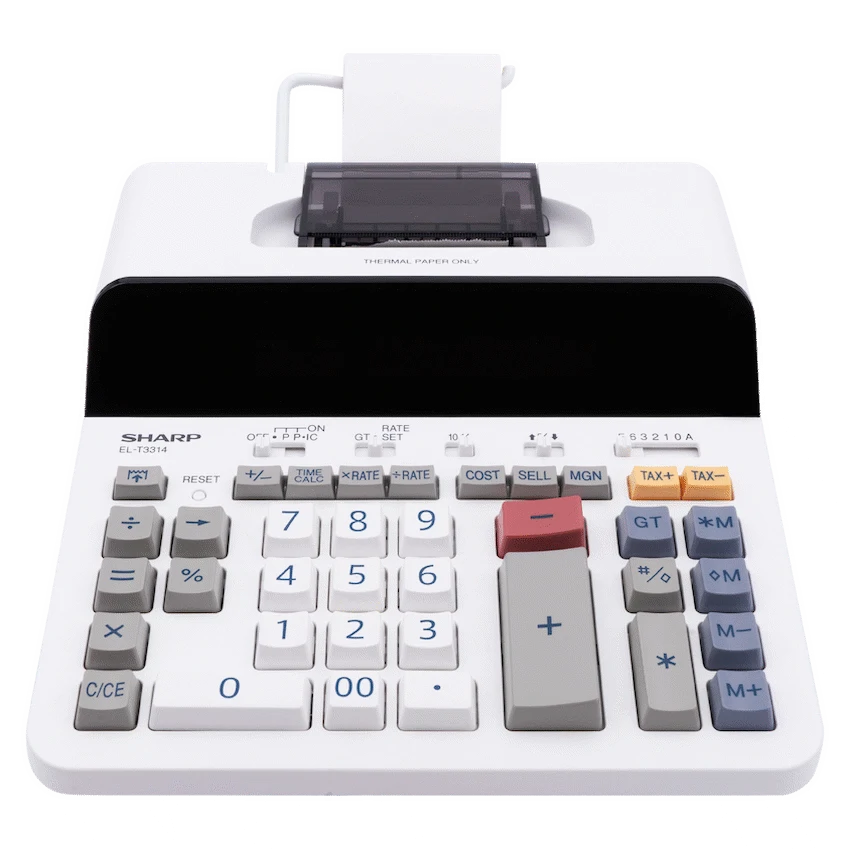 Sharp EL-T3314 Printing Calculator - Image 3