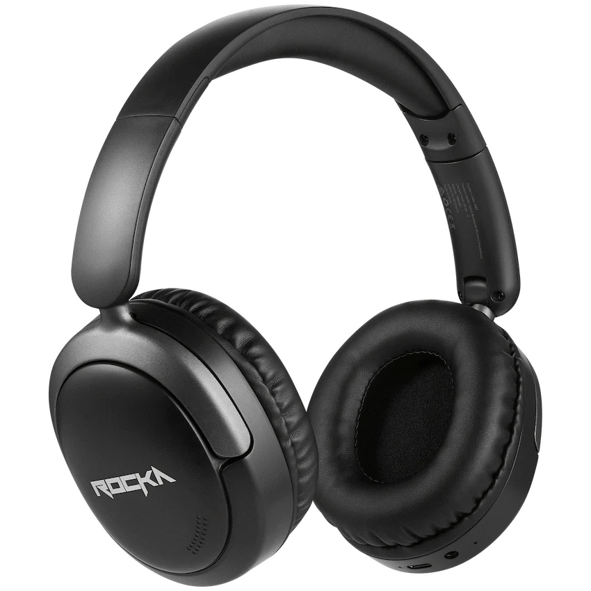 Rocka Epic 3.0 Bluetooth Headphone - Black - Image 4