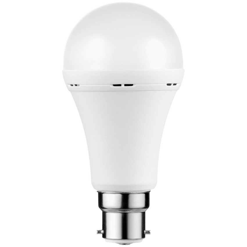 Switched 5w A60 Rechargeable B22 LED Light Bulb - WW - 3 Pack - Image 4