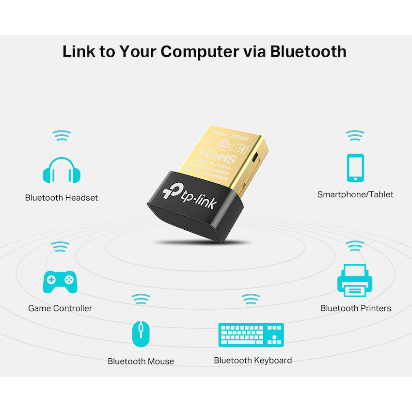 TP-Link UB400 Bluetooth 4.0 Nano USB Adapter - Image 4