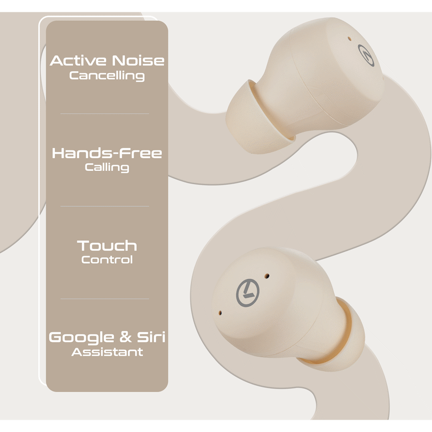 Amplify HushPods - TWS Earphone with ANC - Nude - Image 4