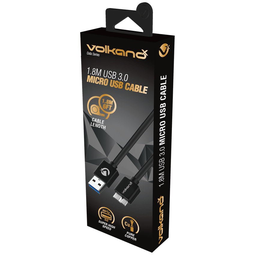 VolkanoX Data Series USB3.0 Micro USB Cable 1.8m - Image 4