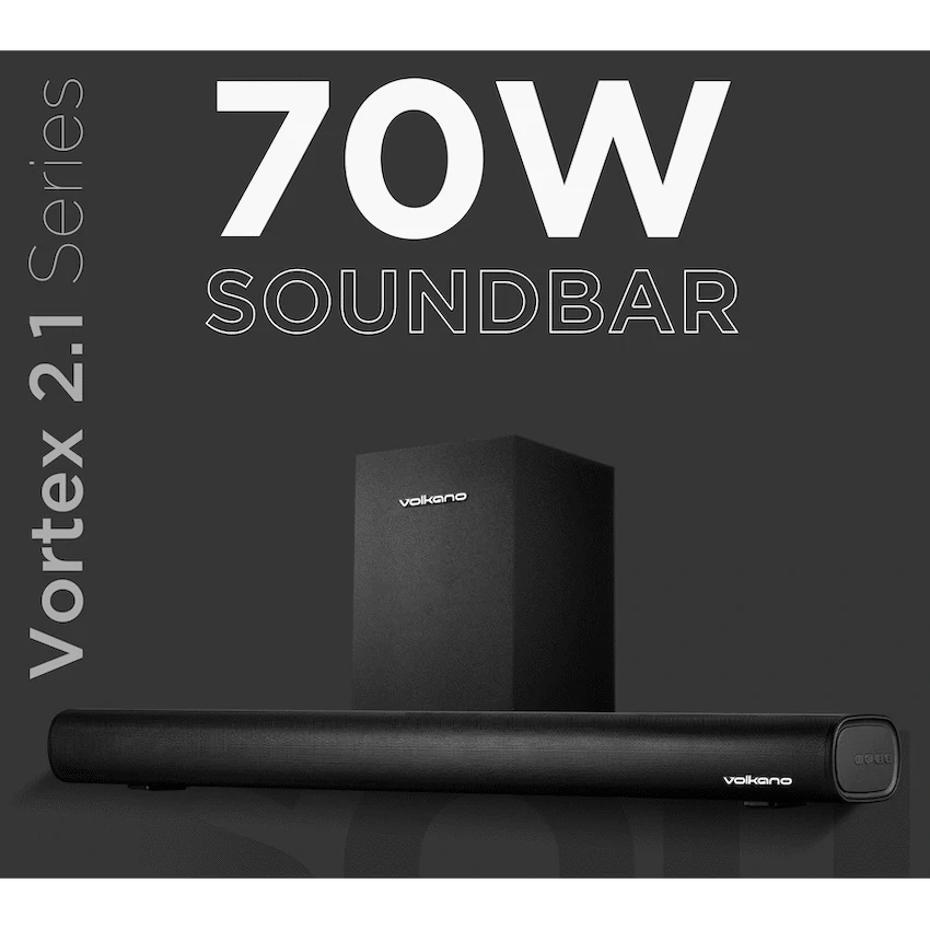 Volkano Vortex Series 2.1 70w Soundbar - Image 4